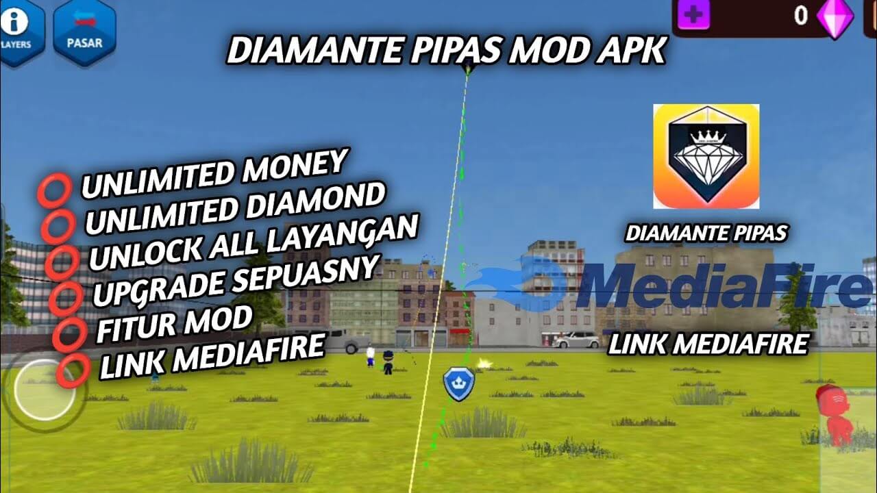 CS Diamante Pipas Mod APK (Unlimited Money) Terbaru 2023